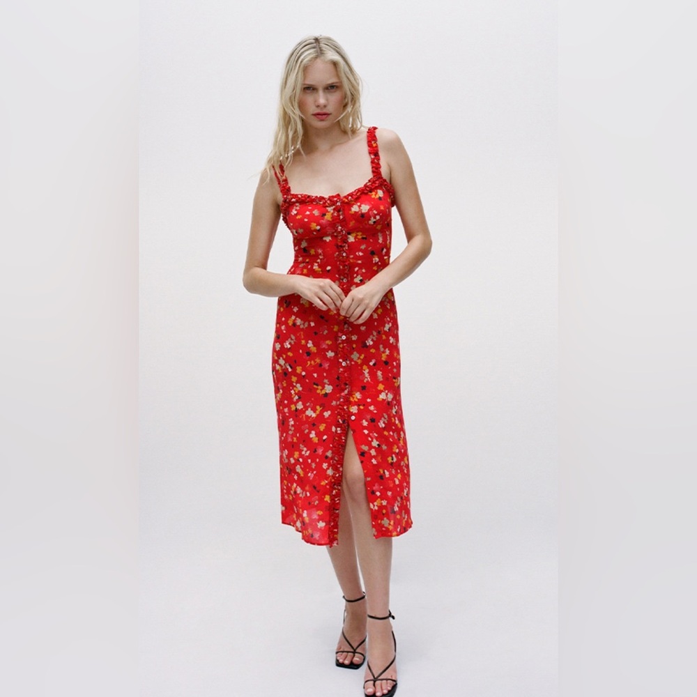 NWT Réalisation The Juliet - Rouge Fleur